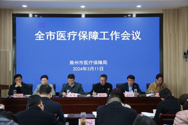 全市医疗保障工作会议在滁州召开
